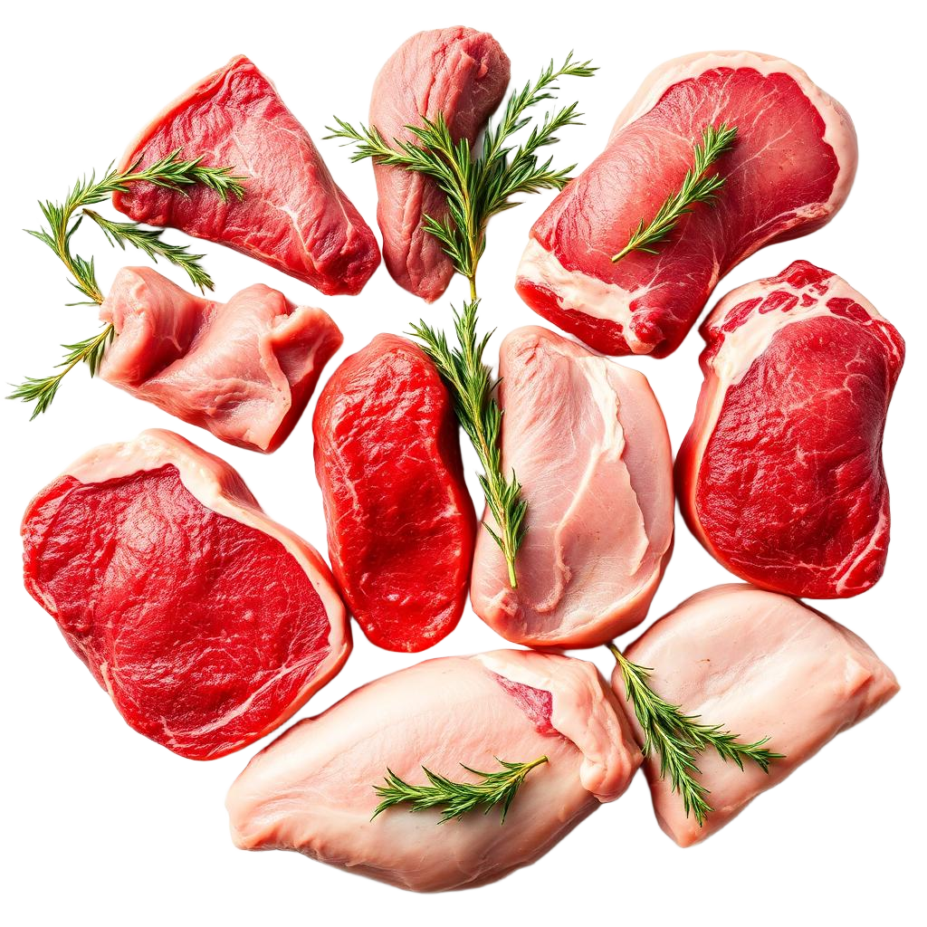Selección de carnes premium